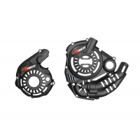 RACETECH (RTECH) 2025/12 OSŁONA POKRYWY SPRZĘGŁA I ALTERNATORA YAMAHA T7 TENERE 700 '25, KOLOR CZARNY
