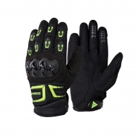 MODEKA RĘKAWICE MX TOP II KIDS DZIECIĘCE KOLOR CZARNY/NEONOWY ROZMIAR S