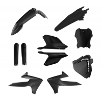 ACERBIS KOMPLET PLASTIKÓW TRIUMPH TF 250 X 24-26, TF 450 X / RC 25-26 KOLOR CZARNY
