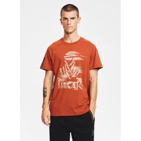 DIVERSE EXTREME TEAM - DAKAR RALLY KOSZULKA DKR DES 1225 KOLOR RDZAWY ROZMIAR XL