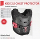 LEATT OSŁONA KLATKI PIERSIOWEJ (BUZER) CHEST PROTECTOR 2.5 KIDS BLACK KOLOR CZARNY/CZERWONY (4-7 LAT, 110-134 CM)