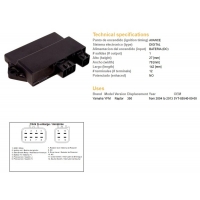 DZE MODUŁ ZAPŁONU CDI YAMAHA YFM 350 RAPTOR '04-'12 (OEM-5YT-85540-00)