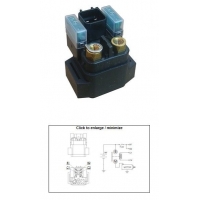 DZE PRZEKAŹNIK ROZRUSZNIKA YAMAHA YFM 125 RAPTOR '11-'13 YFM 250 RAPTOR '08-'13 YFM 700 RAPTOR '13-'20 YXR 450 RHINO '07-'09 