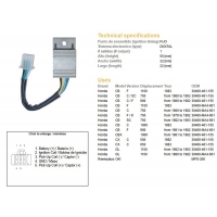 DZE MODUŁ ZAPŁONU CDI HONDA CB 650/750/900/1100F, CBX 1000 (30400-461-155)