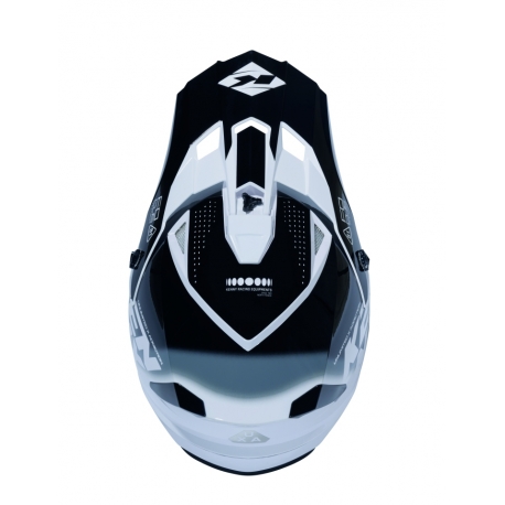 KENNY RACING CZĘŚCI ZAMIENNE DASZEK DO KASKU TRACK GRAPHIC FOCUS BLACK