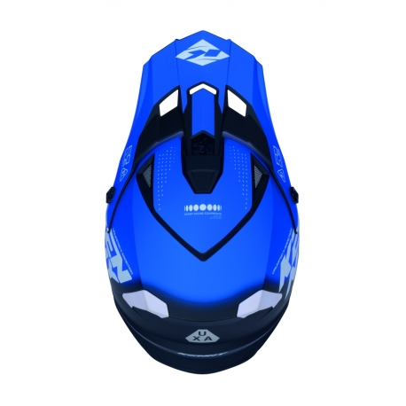 KENNY RACING CZĘŚCI ZAMIENNE DASZEK DO KASKU TRACK GRAPHIC FOCUS BLUE