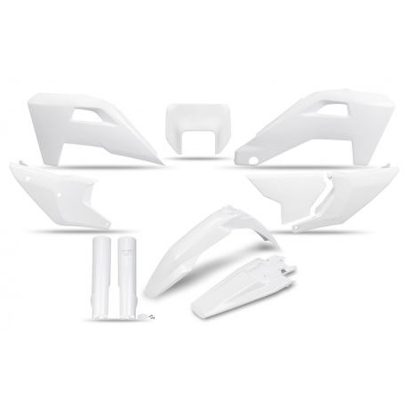 UFO 2025/11 KOMPLET PLASTIKÓW (FULL KIT) Z OSŁONAMI TELESKOPÓW (AMORTYZATORÓW) HUSQVARNA FE 250 / 350 / 450 / 501 '25-'26, TE 25