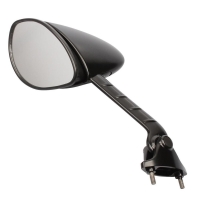 EMGO LUSTERKO KAWASAKI ZX-14 '08-'18 LEWE (OEM: 56001-0233) KOLOR CZARNY (WZÓR ORYGINAŁU) (HOMOLOGACJA)