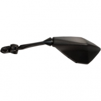 EMGO LUSTERKO KAWASAKI ZX-6R 636 NINJA '13-'18 LEWE (OEM: 56001-0245) KOLOR CZARNY (WZÓR ORYGINAŁU) (HOMOLOGACJA)