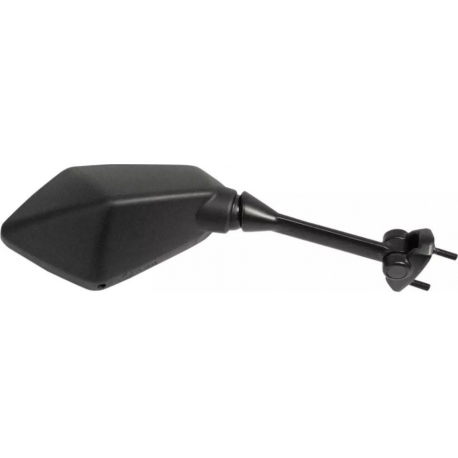 EMGO LUSTERKO KAWASAKI EX 650 R NINJA '12-'13 PRAWE (OEM: 56001-0224) KOLOR CZARNY (WZÓR ORYGINAŁU) (HOMOLOGACJA)