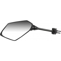 EMGO LUSTERKO KAWASAKI EX 650 R NINJA '12-'13 LEWE (OEM: 56001-0223) KOLOR CZARNY (WZÓR ORYGINAŁU) (HOMOLOGACJA)