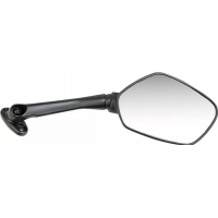 EMGO LUSTERKO HONDA CBR 650 F '14-'18 PRAWE (OEM: 88110-MJE-305/D01) KOLOR CZARNY (WZÓR ORYGINAŁU) (HOMOLOGACJA)