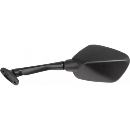 EMGO LUSTERKO HONDA CBR 650 F '14-'18 LEWE (OEM: 88120-MJE-305/D01) KOLOR CZARNY (WZÓR ORYGINAŁU) (HOMOLOGACJA)