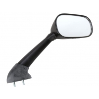 EMGO LUSTERKO YAMAHA FZ6 S '07-'09 PRAWE (OEM: 4S8-26290-00-00) KOLOR CZARNY (WZÓR ORYGINAŁU) (HOMOLOGACJA)