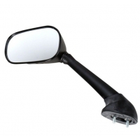 EMGO LUSTERKO YAMAHA FZ6 S '07-'09 LEWE (OEM: 4S8-26280-00-00) KOLOR CZARNY (WZÓR ORYGINAŁU) (HOMOLOGACJA)