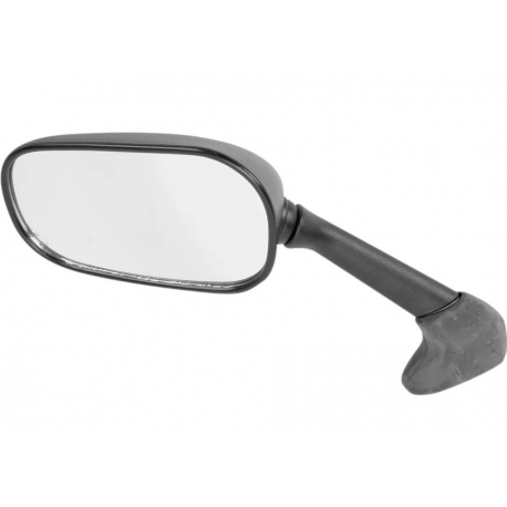 EMGO LUSTERKO YAMAHA YZF R6 '03-'05 LEWE (OEM: 5SL-26280-00) KOLOR CZARNY (WZÓR ORYGINAŁU) (HOMOLOGACJA)