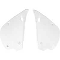 UFO BOCZKI TYLNE KAWASAKI KX 80 '91-'97 KOLOR BIAŁY