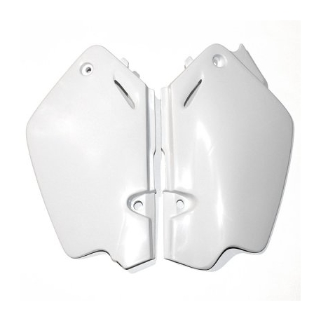 UFO BOCZKI TYLNE HONDA CR 80 '96-'02 KOLOR BIAŁY