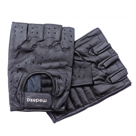 MODEKA RĘKAWICE BEZPALCOWE HIGHWAY KOLOR CZARNY ROZMIAR XL