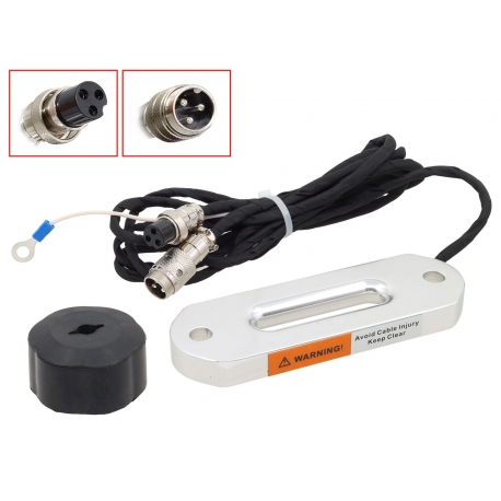 BRONCO PROWADNICA LINY DO WYCIĄGARKI Z AUTOMATYCZNĄ BLOKADĄ ZAPOBIEGAJĄCĄ PRZECIĄGNIĘCIU LINY