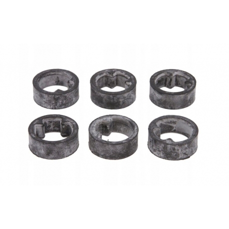 TOURMAX 2026/03 GUMY PODNÓŻKÓW KIEROWCY HONDA VT 600 SHADOW '98-'00, VT 750 C '98-'01, VT 1100 C SHADOW '00-'05 (6 SZT.) (MADE I