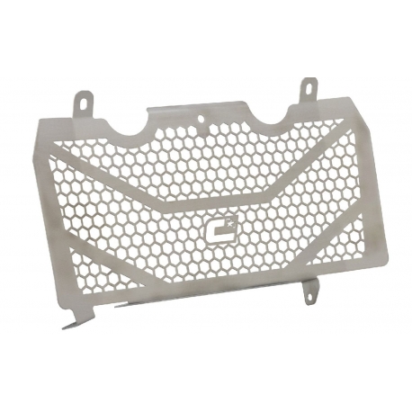 CROSSPRO NOWOŚĆ OSŁONA CHŁODNICY PRZEDNIA APRILIA TUAREG 660 '22- KOLOR SREBRNY (STAL NIERDZEWNA)