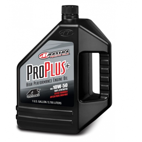MAXIMA RACING OILS OLEJ SILNIKOWY PRO PLUS+ 10W50 SYNTHETIC 3.785 LITRY (4) (AKC)