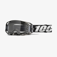 100 PROCENT GOGLE ARMATIC ENDURO MOTO DUAL PANE BLACK - CLEAR LENS - KOLOR CZARNY - SZYBKA PRZEŹROCZYSTA