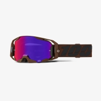 100 PROCENT GOGLE ARMATIC SALCEDO - SILVER MIRROR LENS - KOLOR CZARNY - SZYBKA SREBRNE LUSTRO