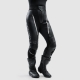 SPODNIE MOTOCYKLOWE SKÓRZANE DAMSKIE REBELHORN DIVA BLACK WHITE
