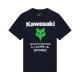 T-SHIRT FOX KAWASAKI MIDWEIGHT MIDNIGHT L