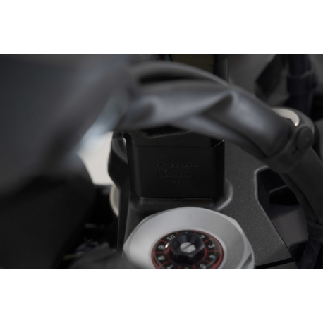 ZESTAW PODWYŻSZAJĄCY KIEROWNICĘ SW-MOTECH H 30 MM. BMW R12 G/S (25-) BLACK