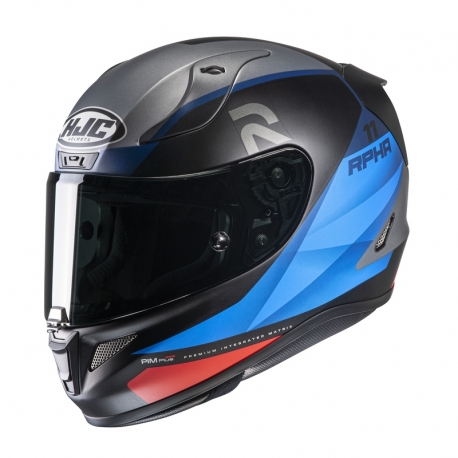 KASK MOTOCYKLOWY HJC RPHA 11 TEXEN BLACK BLUE RED XL