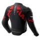 KURTKA MOTOCYKLOWA TEKSTYLNA REBELHORN VANDAL 2 AIR BLACK RED