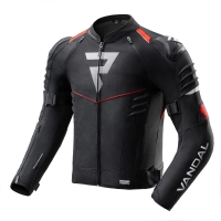 KURTKA MOTOCYKLOWA TEKSTYLNA REBELHORN VANDAL 2 BLACK RED