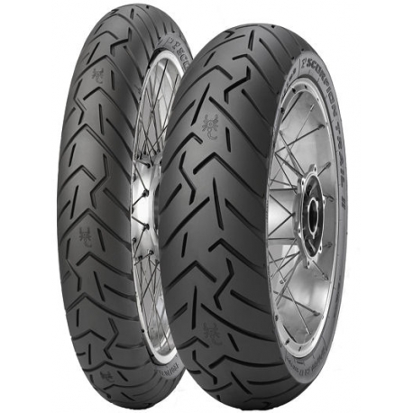 PIRELLI ZZZZ KOMPLET OPON (2526300/24) 120/70ZR17 SCORPION TRAIL II (58W) TL M/C PRZÓD DOT 2024 + (2527400/23) 180/55ZR17 SCORPI