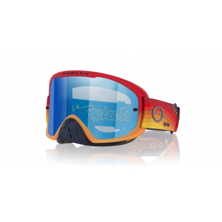 Oakley goggles O-Frame Pro 2.0 MX Troy Lee Design Pixel with Light Grey visor