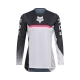 BLUZA MOTOCYKLOWA DAMSKA FOX FLEXAIR FRACTURE WHITE BLACK