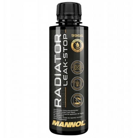 MANNOL RADIATOR LEAK STOP 250 ML (USZCZELNIA UKŁAD CHŁODZENIA) (9966) (9875) (24)