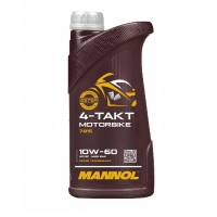 MANNOL OLEJ SILNIKOWY 4T MOTORBIKE 10W60 1L SYNTETYCZNY ESTER TECHNOLOGY (JASO MA/MA2) (7815) (20)