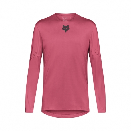 KOSZULKA ROWEROWA Z DŁUGIM RĘKAWEM FOX FLEXAIR BERRY XXL