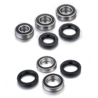 FACTORY LINKS 2026/01 ŁOŻYSKA KÓŁ PRZÓD I TYŁ Z USZCZELNIACZAMI GAS GAS EC 125 '04-'15, MC / MX / SM 125 '04-'09, EC 200 '04-'15