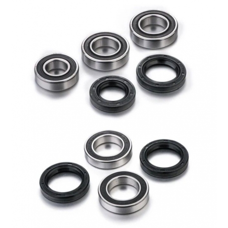 FACTORY LINKS 2026/01 ŁOŻYSKA KÓŁ PRZÓD I TYŁ Z USZCZELNIACZAMI GAS GAS EC 125 '04-'15, MC / MX / SM 125 '04-'09, EC 200 '04-'15