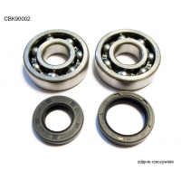 BEARING WORX ŁOŻYSKA WAŁU KORBOWEGO Z USZCZELNIACZAMI YAMAHA YZ 125 86-00 (NTN) (MADE IN JAPAN), 24-1024
