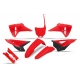 UFO 2026/03 KOMPLET PLASTIKÓW (FULL KIT) Z OSŁONAMI TELESKOPÓW (AMORTYZATORÓW) HONDA CRF 250 / 450 RX '25-'26 KOLOR OEM CZERWONY