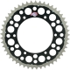 RENTHAL ZĘBATKA TYLNA TWINRING 808 49 (STALOWO-ALUMINIOWA) KOLOR CZARNY SUZUKI RM / RMZ (JTR808.49) (80849)