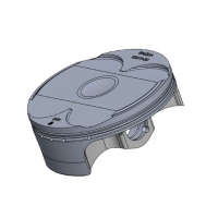 WOSSNER TŁOK (4T) KAWASAKI KX 450 '19-'23, KX 450 X '21-'23, KX 450 SR '22-'23 (STD. + 0,02MM 95,98MM) (CR 13.2:1)