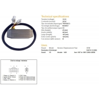 DZE REGULATOR NAPIĘCIA SUZUKI VS 1400 INTRUDER '87-'95 (OEM-32800-38B00) (ESR750) (SH576-12) (35A)
