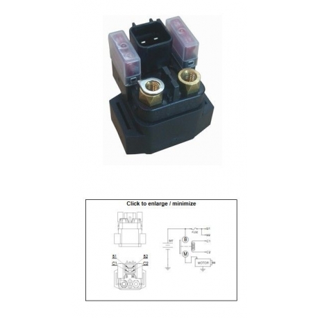 DZE PRZEKAŹNIK ROZRUSZNIKA YAMAHA YMF 450 KODIAK '18-'20 YXE 700 WOLVERINE '16-'20 YXR 700 VIKING '14-'20 YXR 700 RHINO '08-'