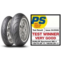 DUNLOP OPONA 120/70ZR17 (58W) TL SPORTSMART MK4 PRZÓD DOT 08/2026